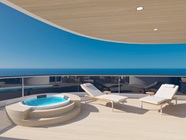 Explora CR Cocoon Residence Terrasse mit Whirlpool
